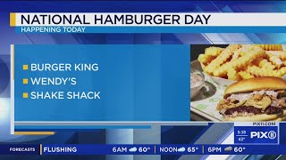 Restaurants offer freebies, deals and discounts on National Hamburger Day