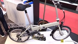 2017 Vaun E Faltrad Egon Folding Bike - Walkaround - 2016 Eurobike - YouTube