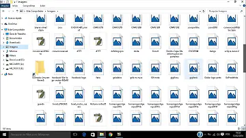 Como visualizar miniaturas de fotos Windows 10?