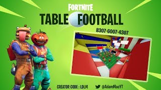 Fortnite Table Football (Fully Interactive) - Fortnite Creative Map