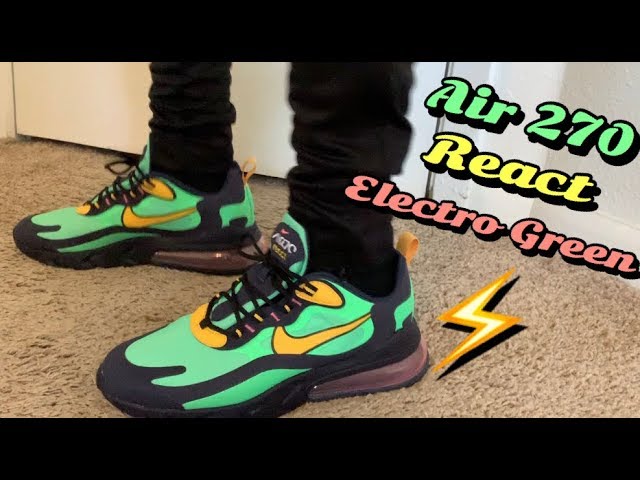 nike 270 react green