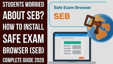 How to Install the Safe Exam Browser || By Jahanzaib Coder