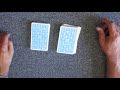 A great card trick with the Tarot cards