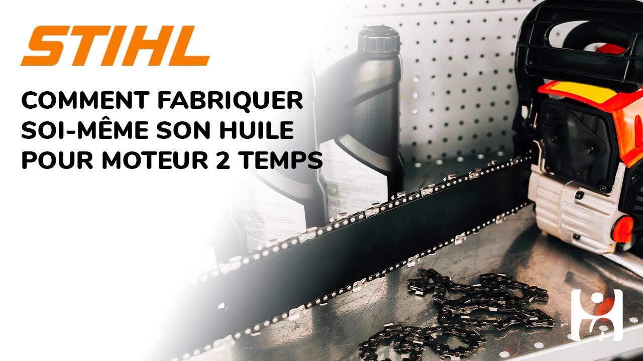 TUTO STIHL] Comment fabriquer soi-même son huile pour moteur 2