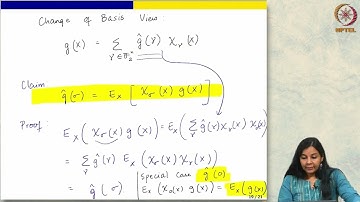 Finishing RSA, Fourier Transform Part 3 #CH30SP #swayamprabha