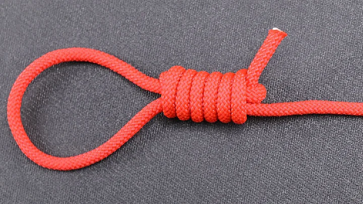 Sharing a tighter and tighter knot, which is strong and firm, is the most commonly used fishing knot - 天天要闻