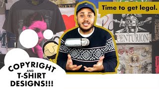 T Shirt Designs & How To Copyright Them | Song Lyrics, Parody, Infringement & Intellectual Property