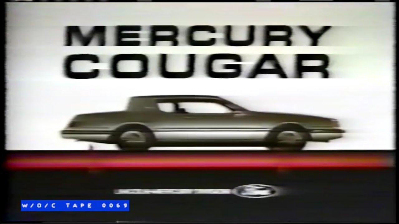 Ford Mercury Car Commercial 1986 YouTube
