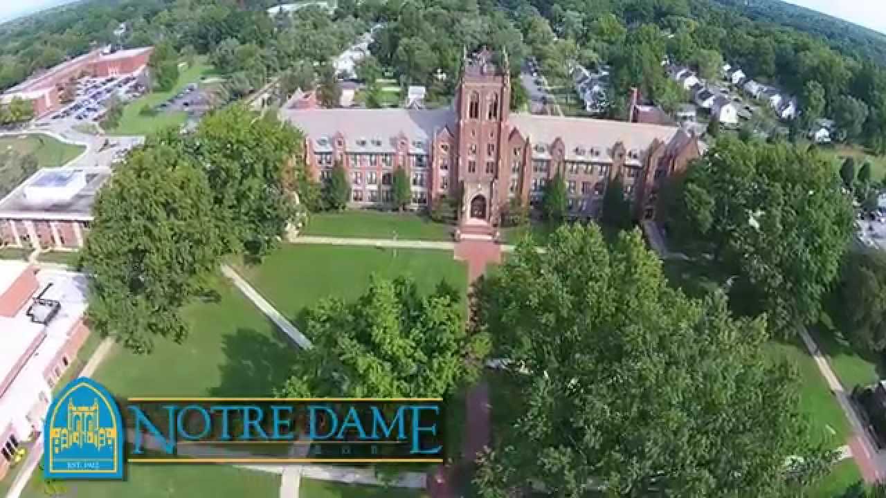Notre Dame Highlights Campus in Aerial Video - YouTube