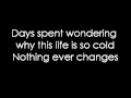 12 Stones - Waiting For Yesterday (lyrics)