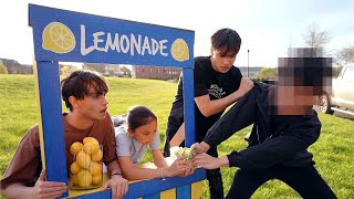 Thief Steals Money From Our Little Sisters Lemonade Stand