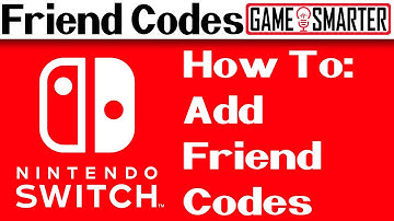How to Add a Friend Code | Nintendo Switch