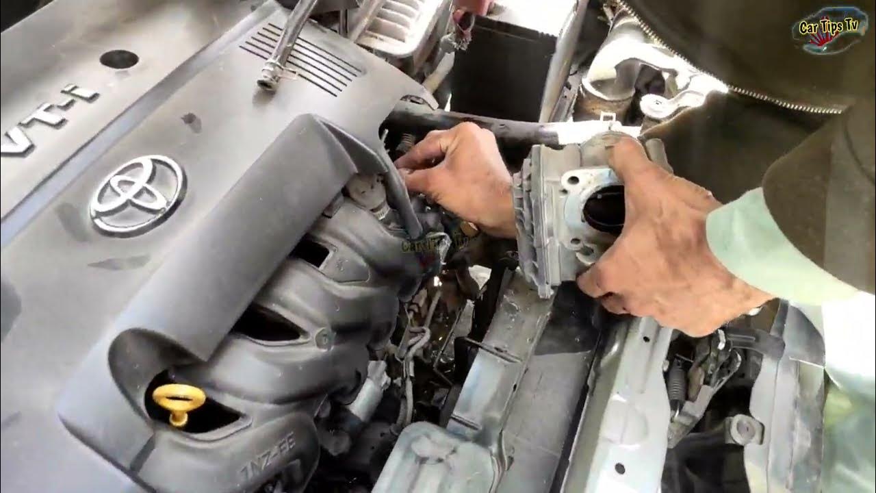 Toyota Corolla gr | How To Fix Toyota Low Rpm | Throttle body Cleaning