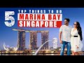 Places to visit in singapore  marina bay sands  artscience museum  gardens by the bay  singapore