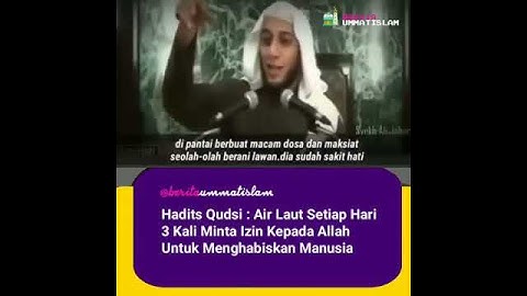 Musibah karna maksiat