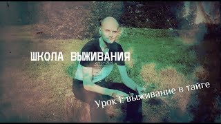 Школа выживания. Урок 1: выживание в тайге Школа выживания. Урок 1: выживание в тайге