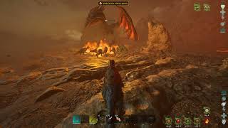 ARK  Survival Ascended Alpha Dragon Boss