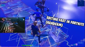 Editing Faster Than A Macro In Fortnite (Handcam)