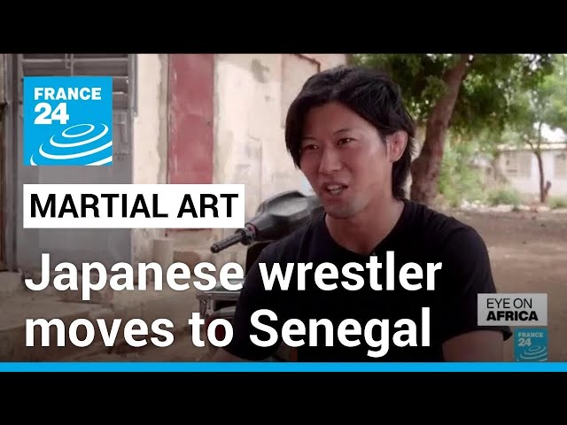 Japanese wrestler moves to Senegal to master ancient martial art