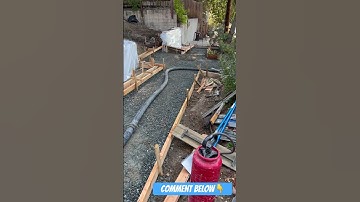 🚨We didnt add ANY rebar to this concrete driveway and this happened… | Broom Finish | #concretework