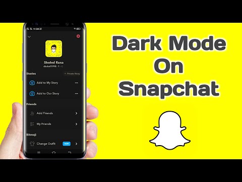 How To Get Dark Mode On Snapchat