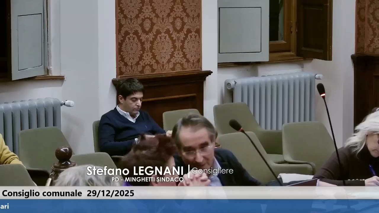 Consiglio comunale di Como del 29/12/2025