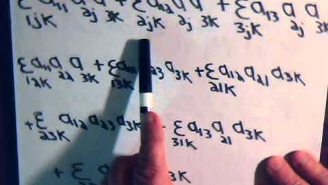 Super Powerful Vector Identites Technique Video #2: Epsilon Permutation Symbol [Remake]