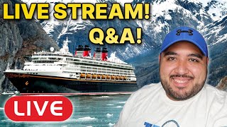 🔴 LIVE - LET&#39;S TALK ABOUT THEME PARKS &amp; CRUISING! Live Stream With Q&amp;A!