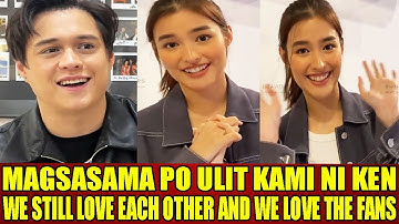 WE DECIDED TO GIVE IT A TRY AGAIN WE ARE TOGETHER LIZQUEN IS BACK LIZA SOBERANO AT ENRIQUE GIL