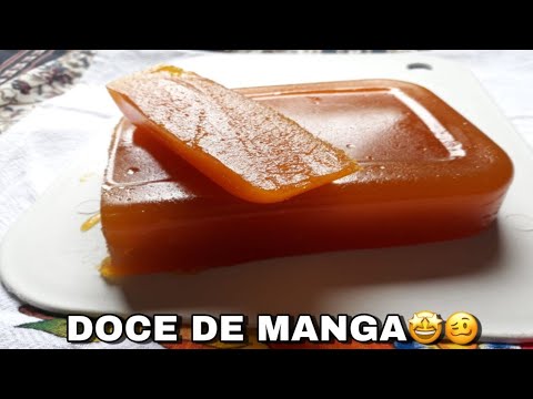 COMO FAZER DOCE DE MANGA - YouTube