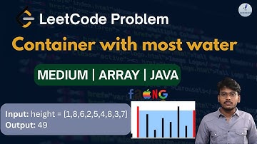 Container With Most Water Leetcode | Java Two Pointer Solution | Step-by-Step Interview Guide