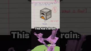 Minecraft child funny answer #new #minecraft #shorts