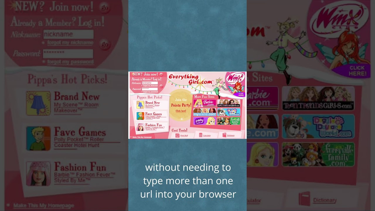 The Hub Of 2000s Girly Gaming