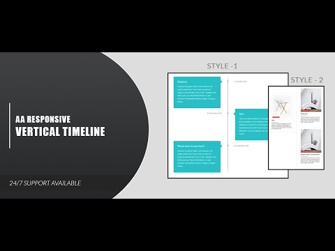 JOOMLA MODULE : AA RESPONSIVE ARTICLE VERTICAL TIMELINE