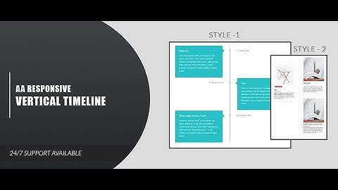 JOOMLA MODULE : AA RESPONSIVE ARTICLE VERTICAL TIMELINE