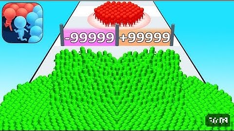 Count Masters Crowd Runner All Top Levels Game Mobile Walkthrough iOS,Android Cartoon Gameplay