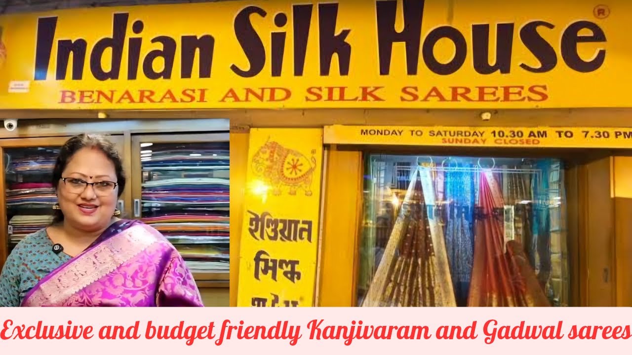 Adorable Kanjivaram And Gadwal Sarees from Indian Silk House।। Budget friendly south silk sarees।।