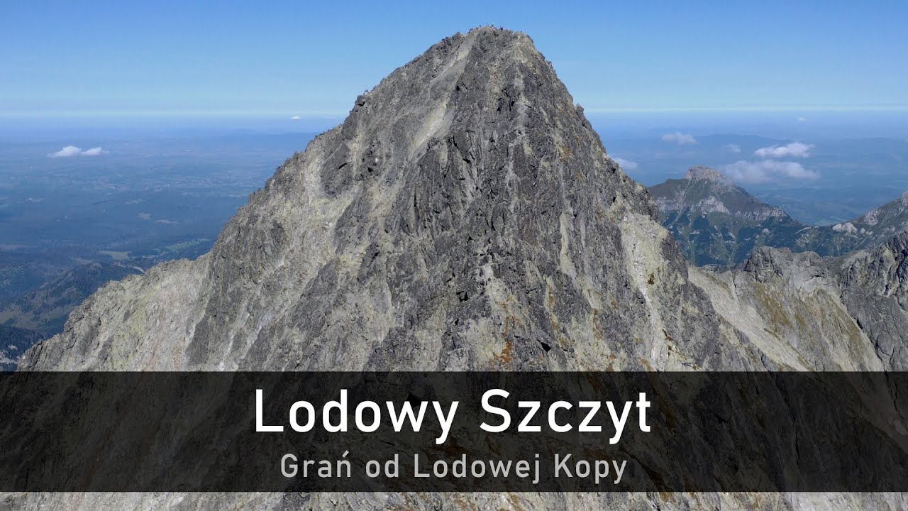 Lodowy Szczyt - wejście granią od Lodowej Kopy