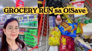 #322 LET’S DO A QUICK GROCERY RUN AT O!SAVE By Mama E 