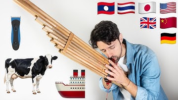Cool sound effects on instruments from around the world @ThomannMusic