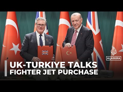 Turkiye signs deal with the UK to buy 20 Eurofighter jets