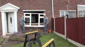 How to install uPVC windows