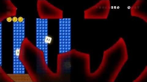 Old Video | NSMBW Test | Giant Glow Block [420] New Movement Modes