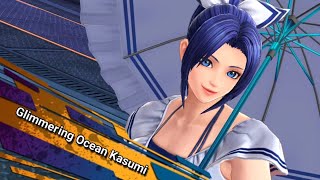 Glimmering Ocean Kasumi First Impressions In The King Of Fighter Allstar - Kofas