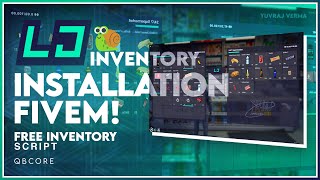 LJ- Inventory - Installation | Free Inventory Script For QBCore Framework | FiveM Inventory Script