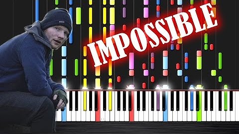 Ed Sheeran - Shape of You - IMPOSSIBLE PIANO by PlutaX