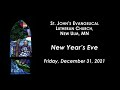 December 31, 2021 New Year's Eve