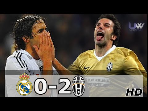 DEL PIERO STARS IN A EUROPEAN CLASSIC BETWEEN JUVENTUS AND REAL MADRID
