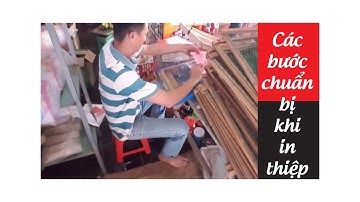 Các bước chuẩn bị in thiệp cưới tại thiệp cưới Minh Vy