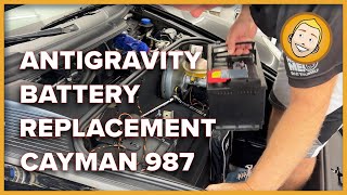 Porsche 987 Battery Install  |  Upgrade to ANTIGRAVITY Lithium Ion